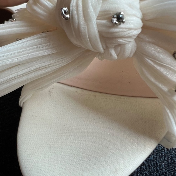 Loeffler Randall White Platform Sandals - Picture 6 of 15